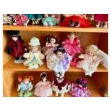 Collection of Vintage Porcelain Dolls