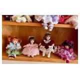 Collection of Vintage Porcelain Dolls