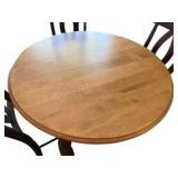 Round Dining Table & Four Chairs