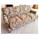 Floral Patterned 3-Seat Sofa
