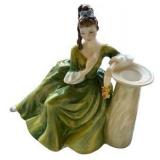 5- Lenox Porcelian Gals & 1- Royal Doulton