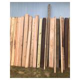 Lot of Lumber - Green Treat - Pine and Oak - See description for more info
