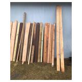 Lot of Lumber - Green Treat - Pine and Oak - See description for more info