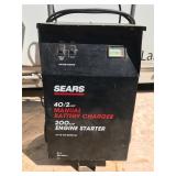 Sears 40/2 ampManual Battery Charger / 200 amp Engine Starter for 12 Volt Batteries
