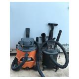 Rigid & Sears Craftsman Wet / Dry Vacs with a Bunch of Attachments