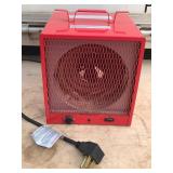 Portable Job Site Electric Fan Forced Heater