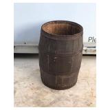 Vintage Wooden Whiskey Barrel