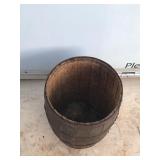 Vintage Wooden Whiskey Barrel