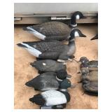Lot of Goose & Duck Decoys with Cabelas Transport Bag