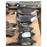 Lot of Goose & Duck Decoys with Cabelas Transport Bag