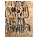 Lot of Tools - Wrenches - Sockets - Screw Drivers and More