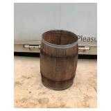 Wooden Whiskey Barrel