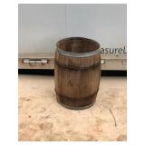 Wooden Whiskey Barrel