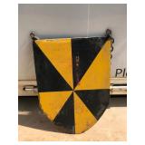 Campbell Steel Heater Shield - Display Wall Hanging Version (very heavy)