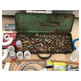 Lot of Plumbing Supplies - Brass, Copper and PVC Fittings and more
