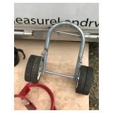 Roof scaffold Brackets - Chalk Blocks - Ladder Hooks with Wheels - 1500 lb Winch - Swivel Casters  - Oil Can and More