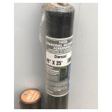 Charcoal Aluminum Screening - Weed Control Landscape Fabric - Heavy Duty Gator Line Weed Whacker Trimmer Line