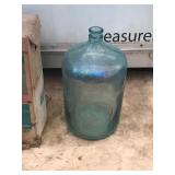 Large Glass Bottle with Original Box - Chippewa Natural Spring Water (Box is in Rough Shape)