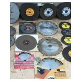 Lot of Saw Blades - Used & New - Wood - Metal & More