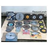 Lot of Saw Blades - Used & New - Wood - Metal & More