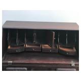 Vintage Solid Wood Secretary Desk