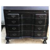 Vintage Solid Wood Secretary Desk