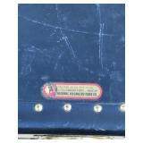 Vintage Trunk with Leather Handles - National Vulcanized Fibre Co.