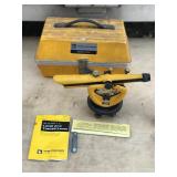Vintage Berger Instruments Model 200B Transit with Case & Tri-Pod