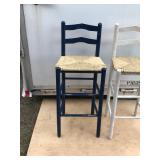 Pair of Vintage Wooden Stools