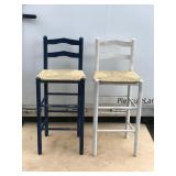 Pair of Vintage Wooden Stools