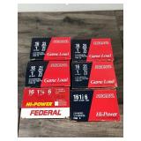 6 - Full Boxes of Federal 16 Gauge Shotgun Shells - see description for more info