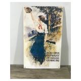 Ross Rifle Company of Canada Quebec P.Q. Metal Sign
