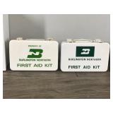 4 - Burlington Northern Railroad First Aid Kits