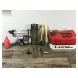 Tool Mate - Gas Can and Tool Box in One with Tools
