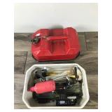 Tool Mate - Gas Can and Tool Box in One with Tools