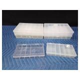 6 Craft/ tackle organizers