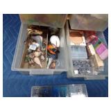 4 Drawer storage unit with craft supplies