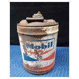 Vintage 5gal. Mobile metal oil can