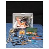 Tote of tools and hardware