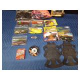 Tote of fishing items