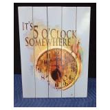 It's 5 O'clock Somewhere wood sign