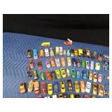 Over 100 toy cars, motorcycles, trucks and more