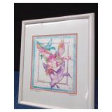 Framed signed print by Artist Sherri Reeve
