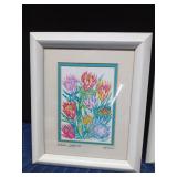 2 Framed signed print by Artist Sherri Reeve