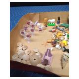 Flat of miniatures