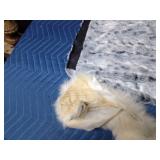 Pieces of real and imitation fur