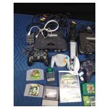 2 Nintendos, 4 controllers, 5 Nintendo games, Wii game, Game Boy accessories, memory cards and more