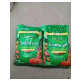 2 (28.3L) Bags of garden soil
