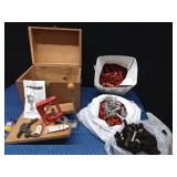 2001 challenger Shell Leader in wooden box with lots of empty shell casings