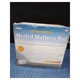 New Heated twin Mattress pad